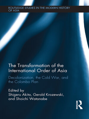 cover image of The Transformation of the International Order of Asia